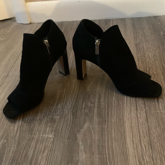 Steven By Steve Madden - Jette Open Toe Ankle Boot, black , 7M, Like New,No Box - Picture 7 of 16